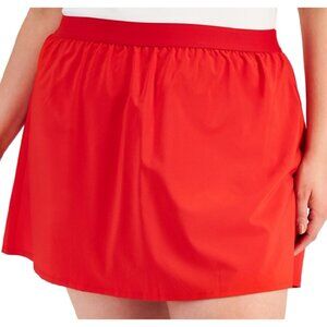 Ideology Plus Size Woven Skort Fiery Pink 2X ID New With Tags